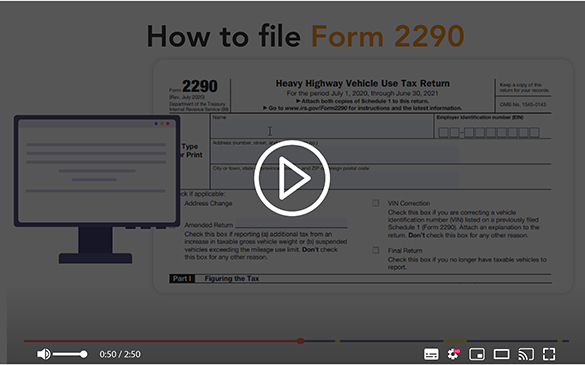 2290 electronic filing